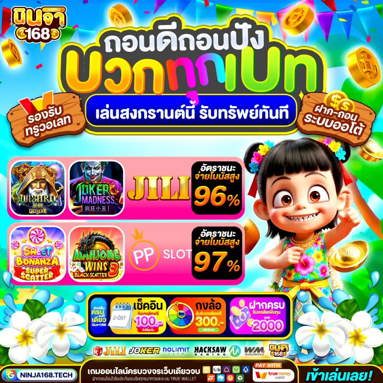 ทุนน้อยก็เฟี้ยวได้ 20รับ100 ทํา200 ถอนได้ 100 จัดไปดิวัยรุ่น